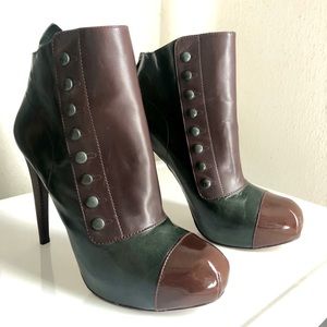 L.A.M.B. Leather Booties